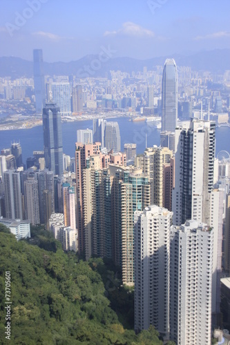 Hong Kong vu du peak Victoria