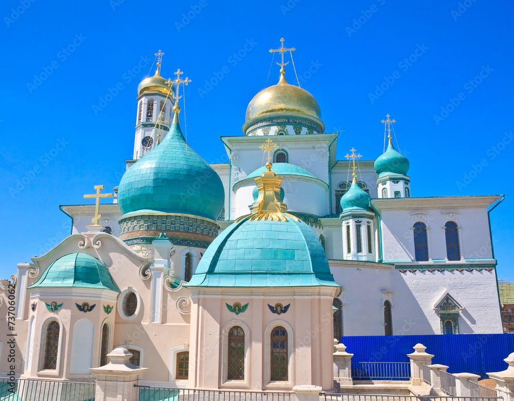 New Jerusalem Monastery (The Resurrection New Jerusalem). Istra. New Jerusalem Monastery (The Resurrection New Jerusalem). Istra.