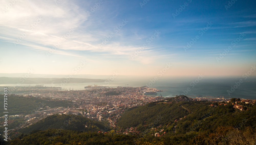 The bay of Trieste