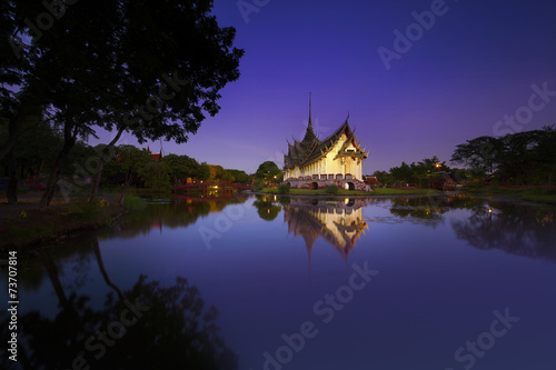 Ancient City or Ancient Siam, Samutparkan, Thailand.