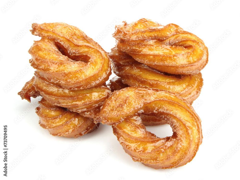 Turkish doughnuts or traditional ring sweet. Turkish doughnuts or traditional ring sweet.
