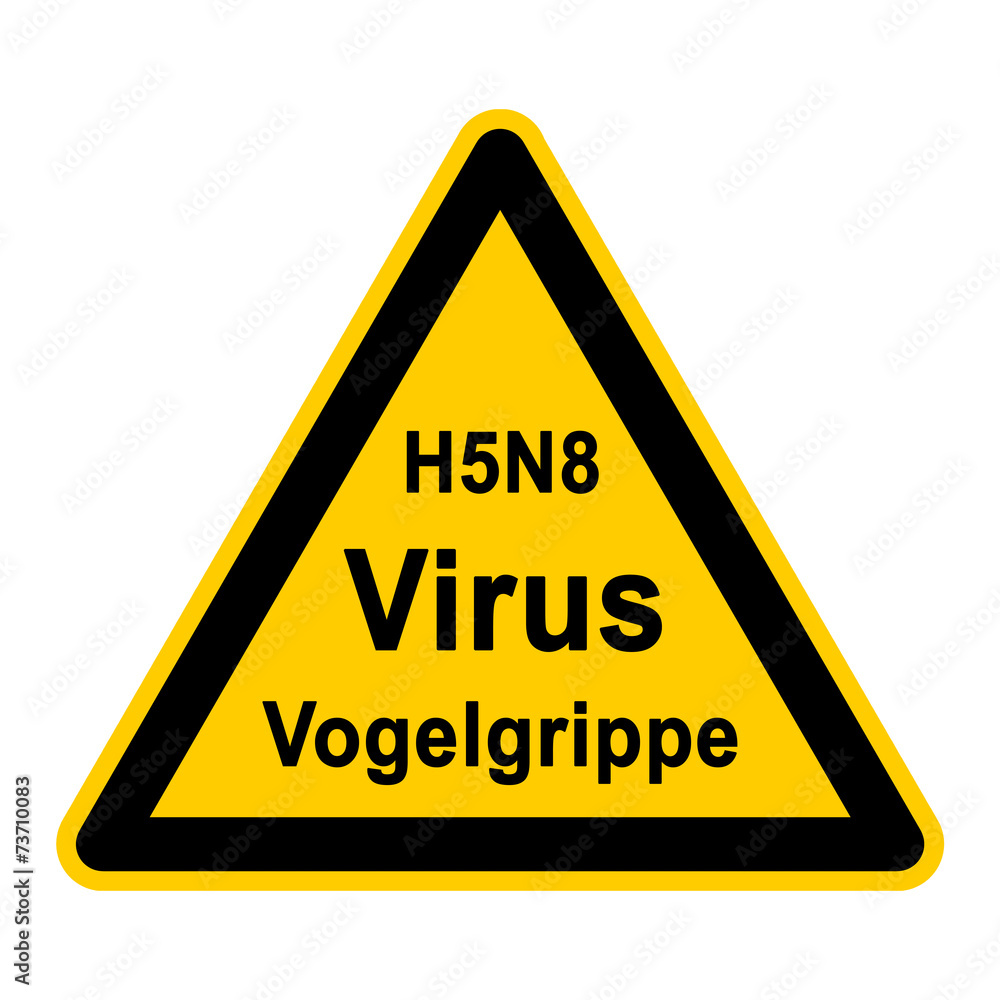 wso98 WarnSchildOrange - Symbol Schild - H5N8 Vogelgrippe g2629 wso98 WarnSchildOrange - Symbol Schild - H5N8 Vogelgrippe g2629