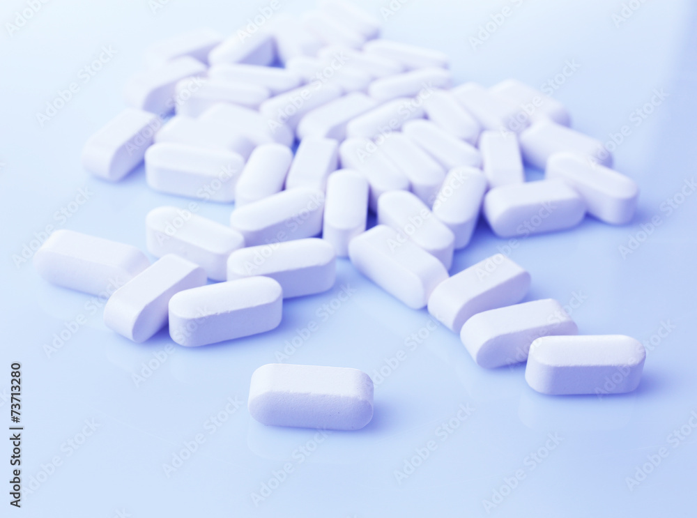 Pile of pills, close-up Pile of pills, close-up