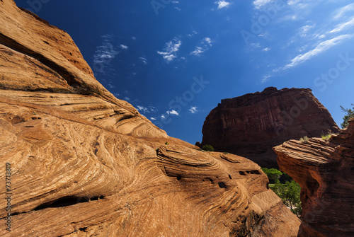 Gesteinsformation im Chelly Canyon, Arizona