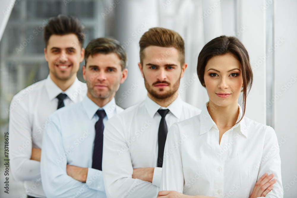 Portrait of Successful Business people Team Portrait of Successful Business people Team