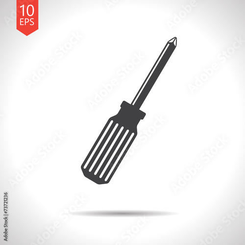 Vector phillips screwdriver icon. Eps10