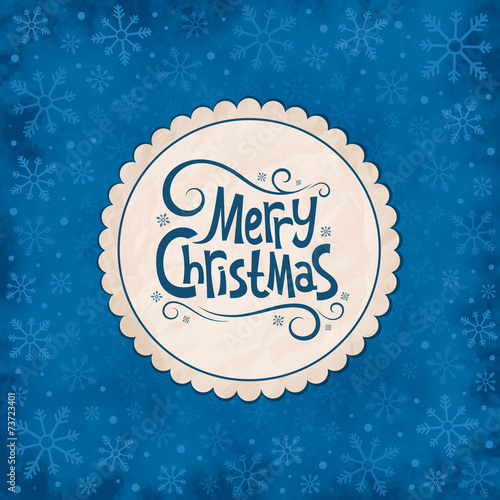 Blue Xmas background