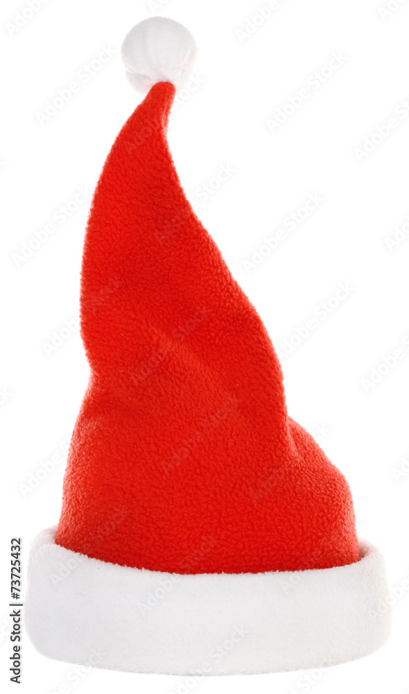 Santa hat isolated on white