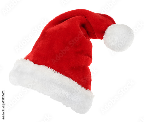 Santa hat isolated on white