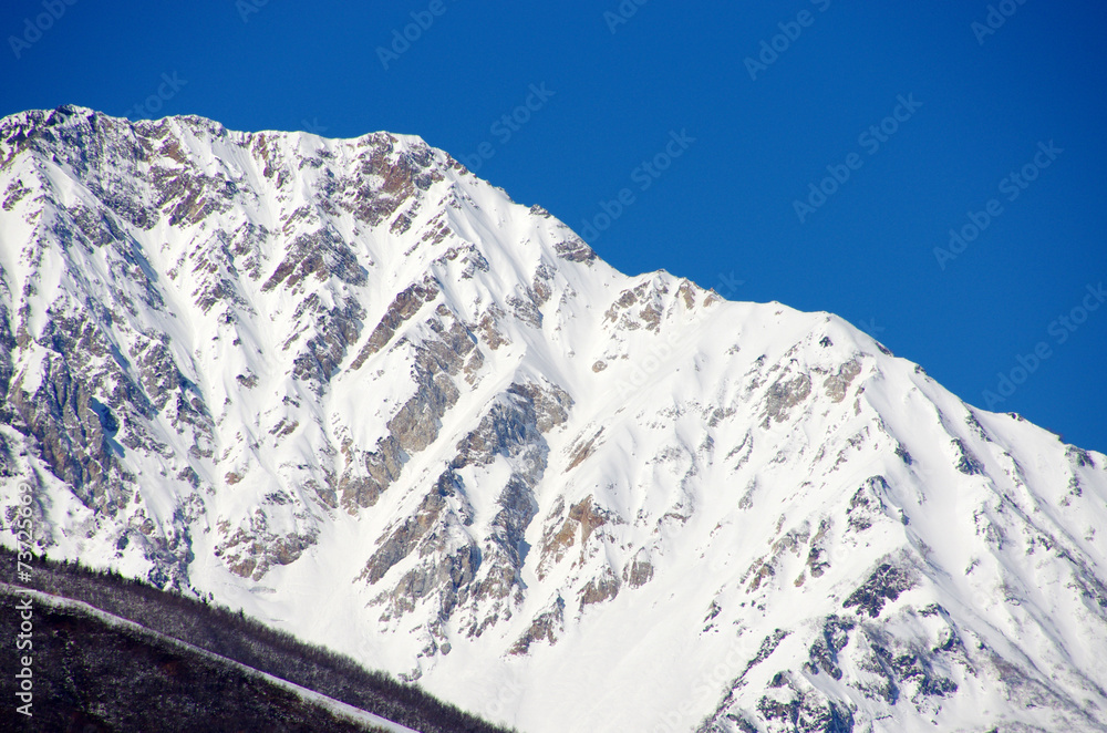 雪山　北アルプス