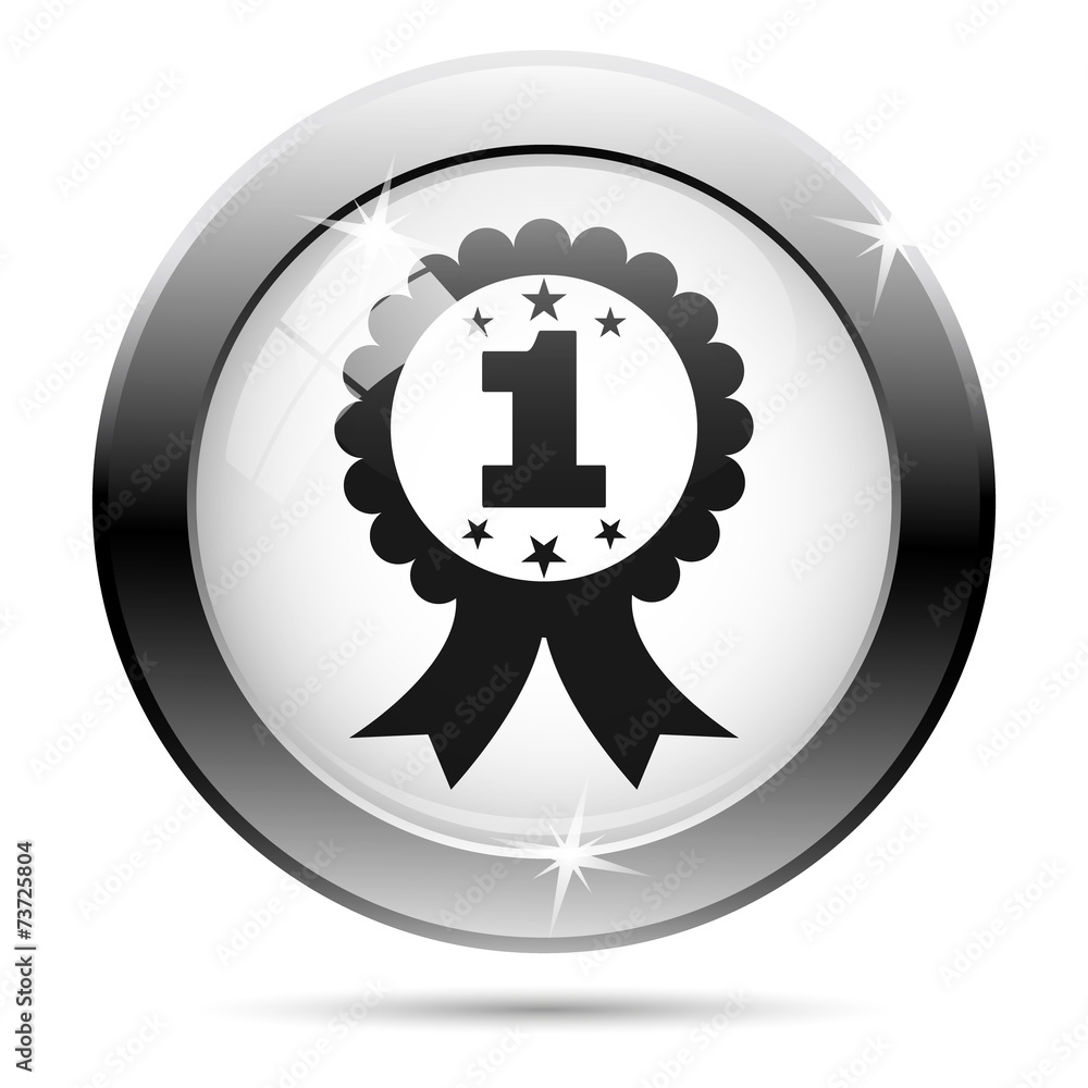 First prize ribbon icon First prize ribbon icon