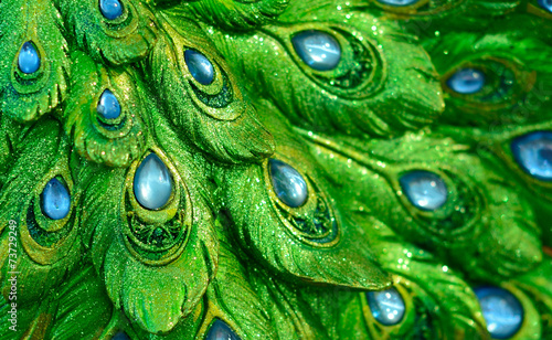 Photos emerald peacock sculpture classes.