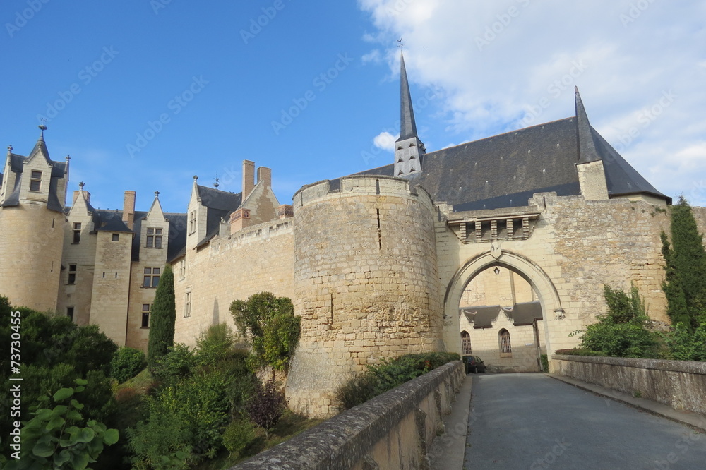Maine-et-Loire - Montreuil-Bellay - Entrée de la Citadelle