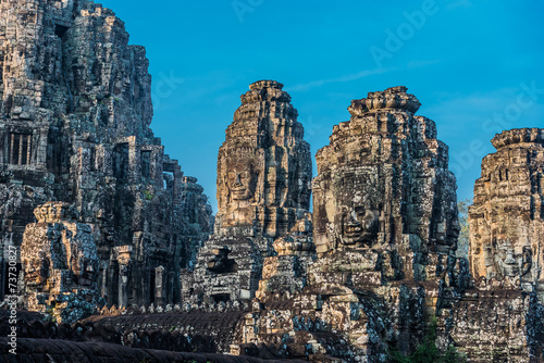 prasat bayon temple Angkor Thom Cambodia © snaptitude