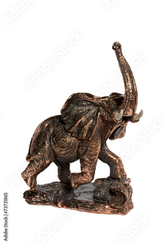 Figurine handcrafted elephant
