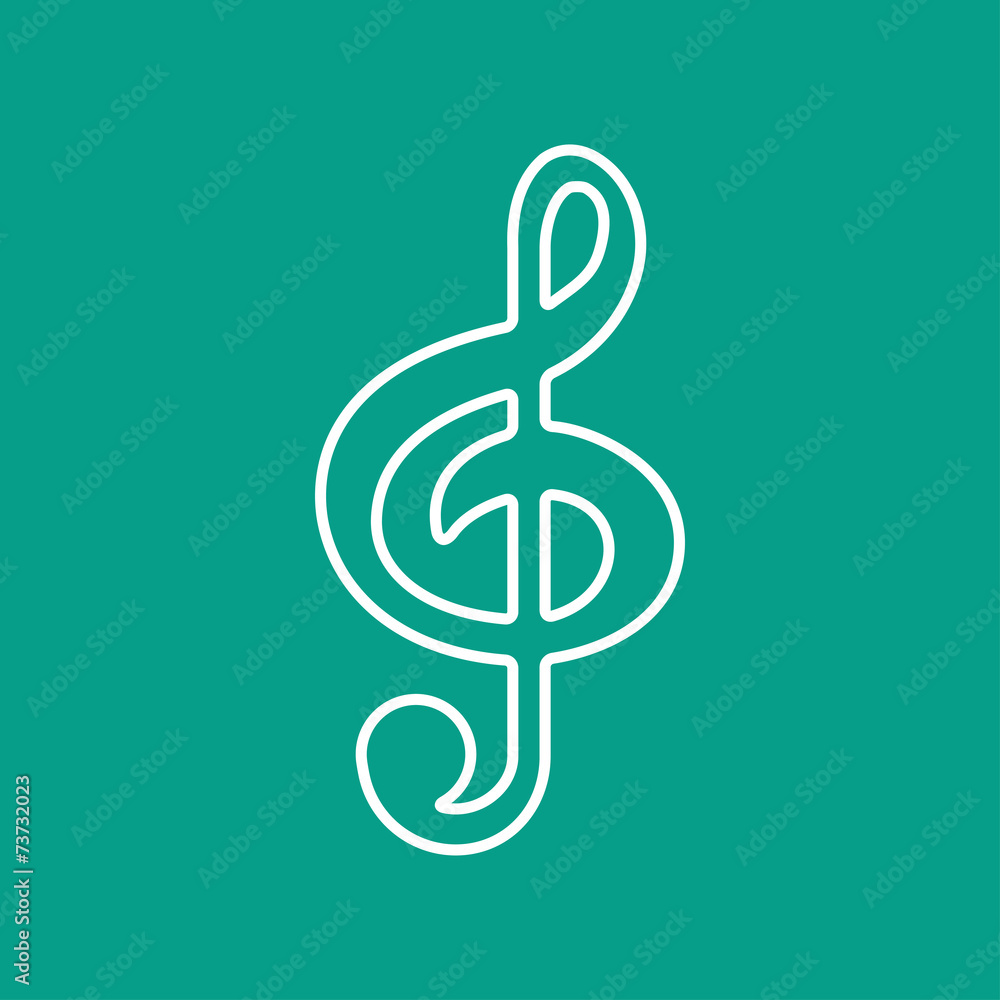 Vector music icon. Eps10 Vector music icon. Eps10