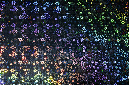 festive colorful shiny background with stars