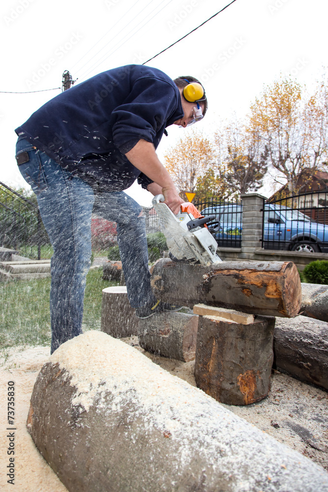 Cutting the tree