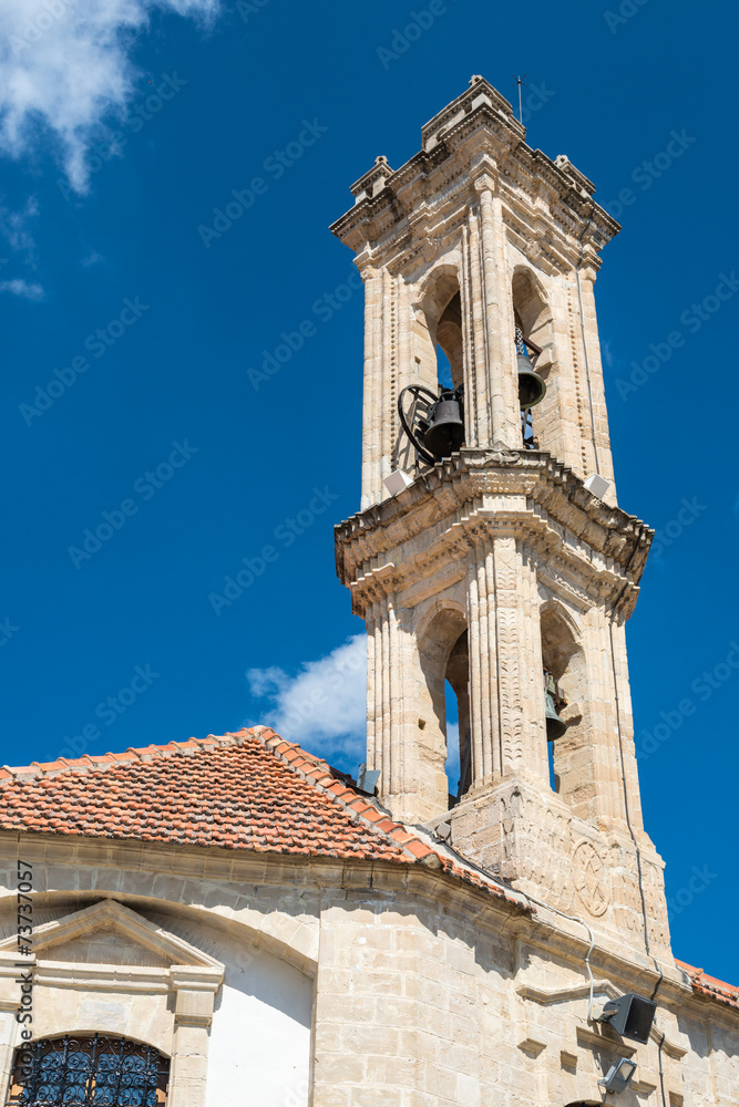 Cyprus - Monastery at Omodos, bell tower.