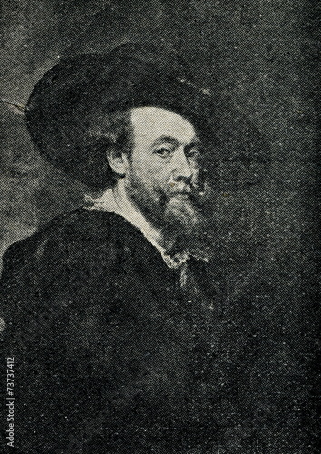 Self-portrait of Peter Paul Rubens, Flemish painter (1623) © Juulijs