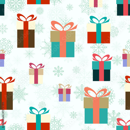 Flat colorful gifts
