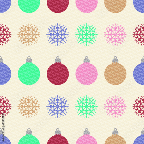 Pattern with colorful balls...