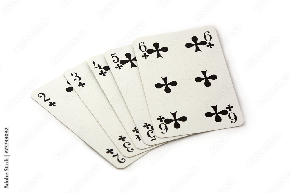 Obraz premium Straight Flush