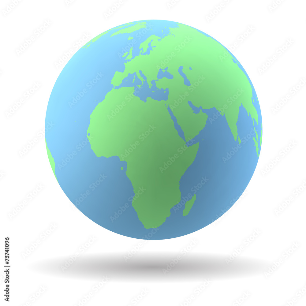 Earth globe