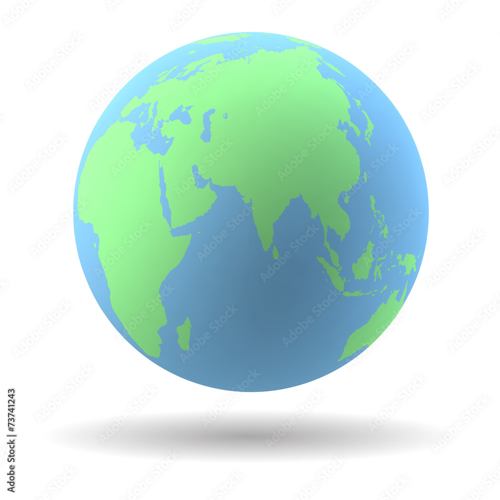 Earth globe