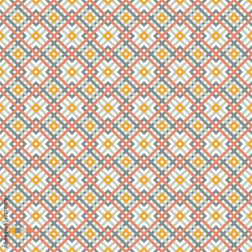 vector cros color seamless pattern