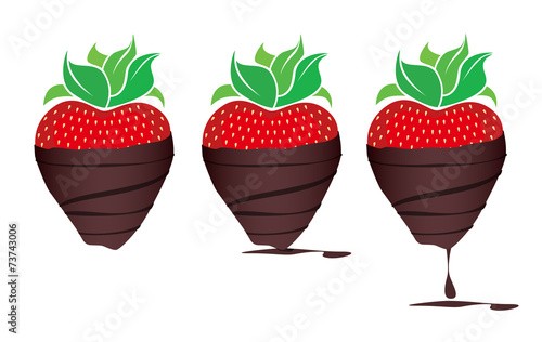 Chocolate-dipped Strawberries