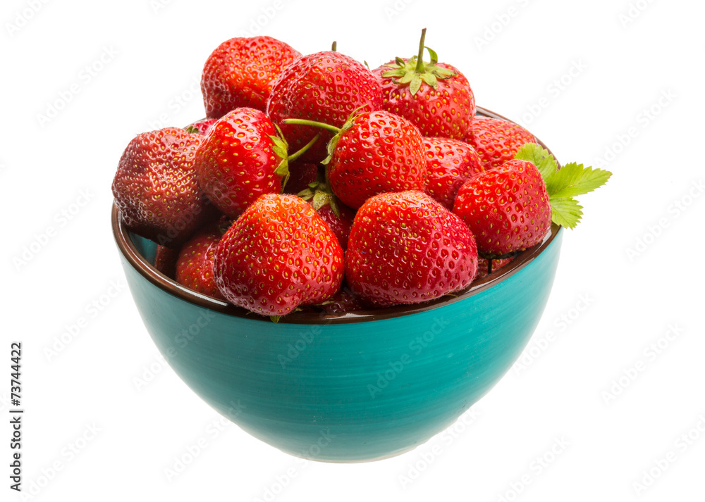 Strawberry in the bowl Strawberry in the bowl