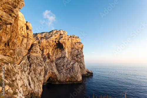 Neptune Grotto in Sardinia  Italy