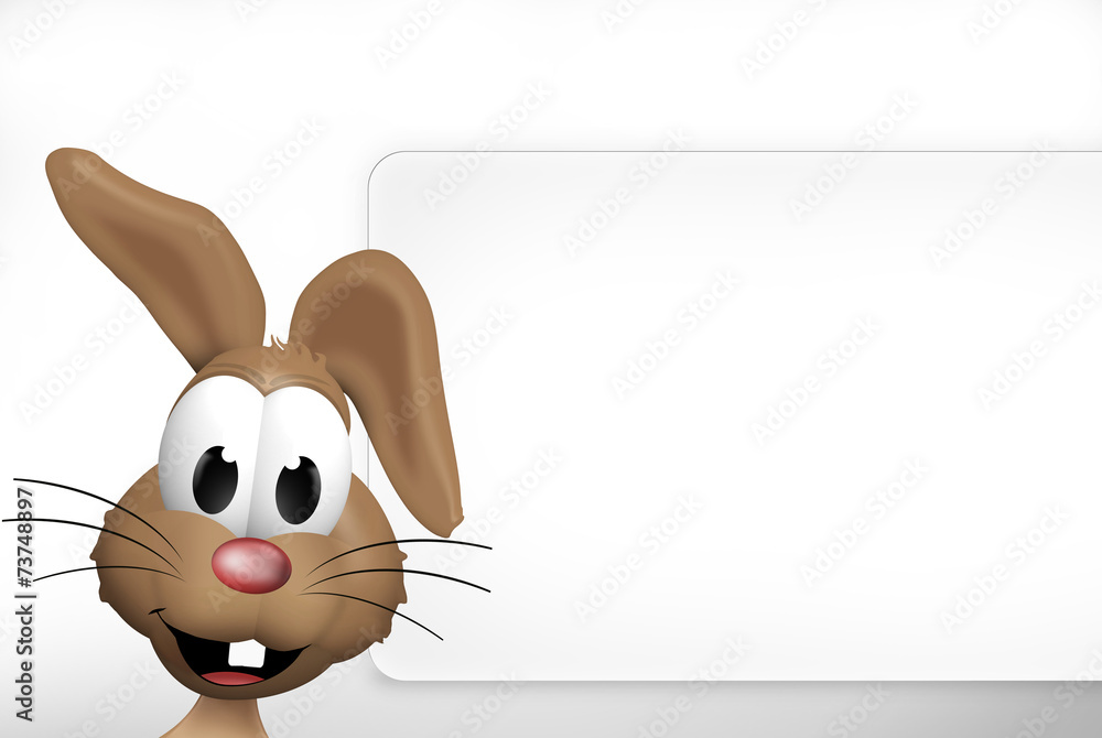 Obraz premium Cute Easter Bunny