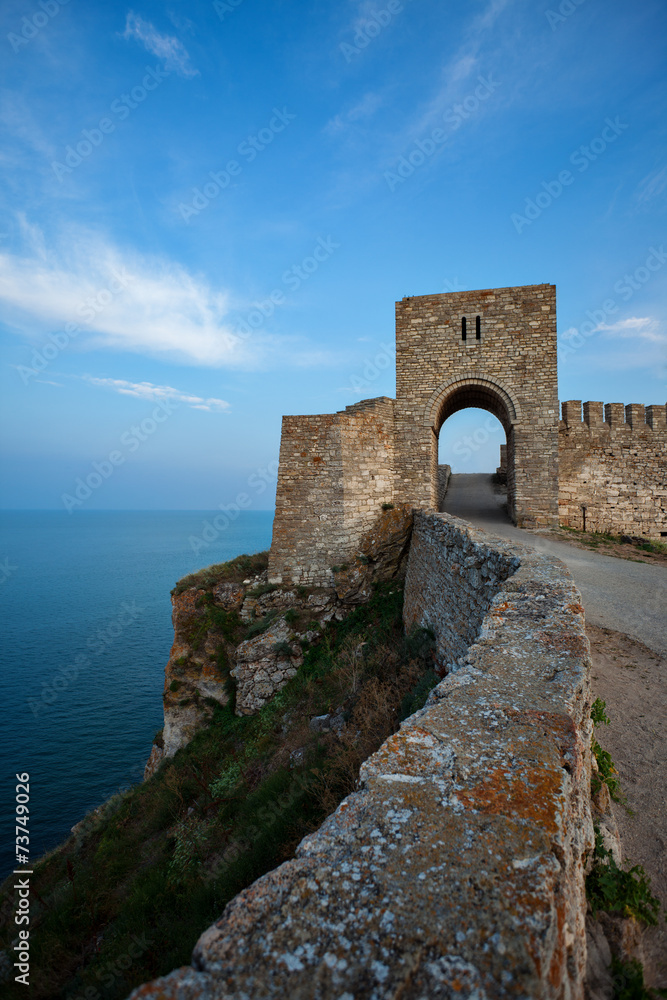 Kaliakra old fortress shore