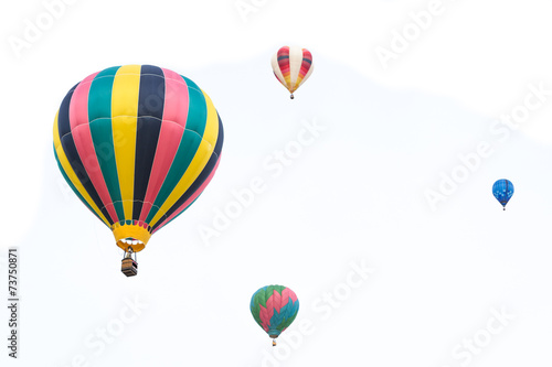 hot air balloons