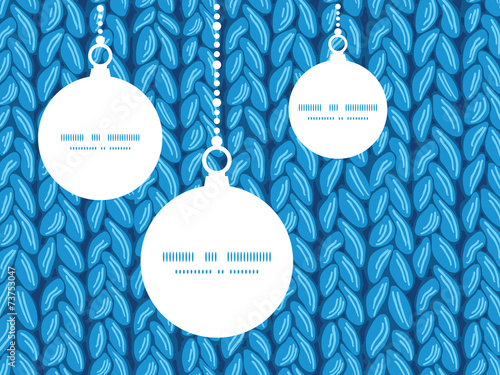 Vector knit sewater fabric horizontal texture Christmas