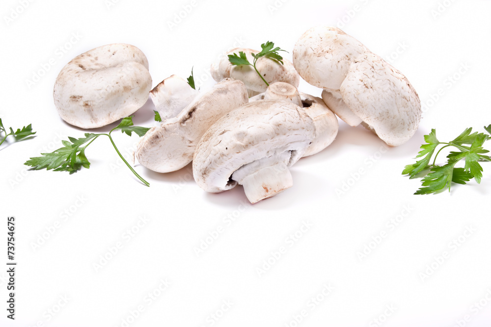 champignon and parsley