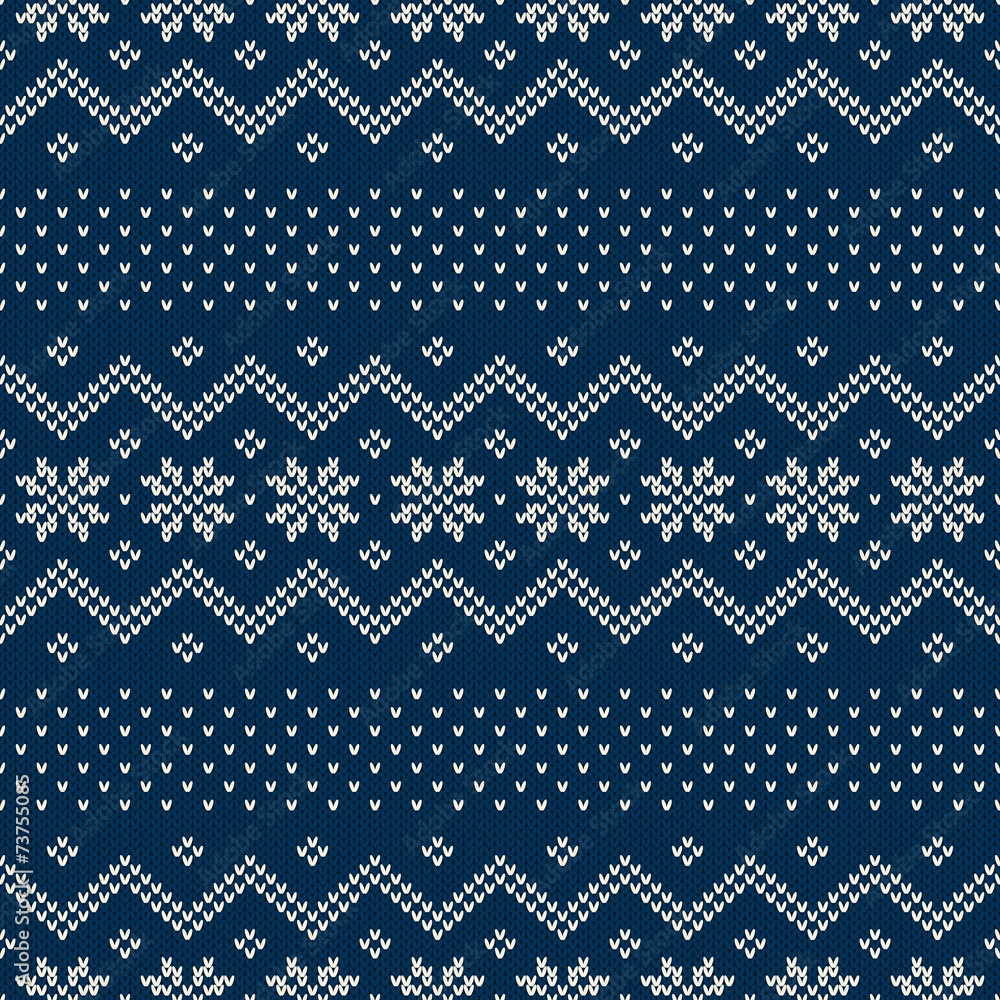 Seamless Knitted Pattern. Festive and Fashionable Sweater Design Seamless Knitted Pattern. Festive and Fashionable Sweater Design