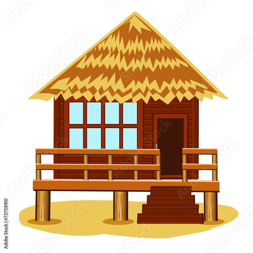 Bungalow on pile