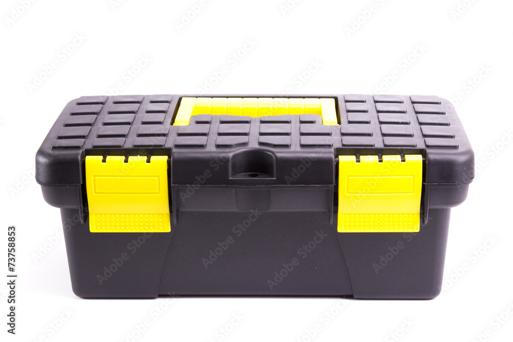Black tools box