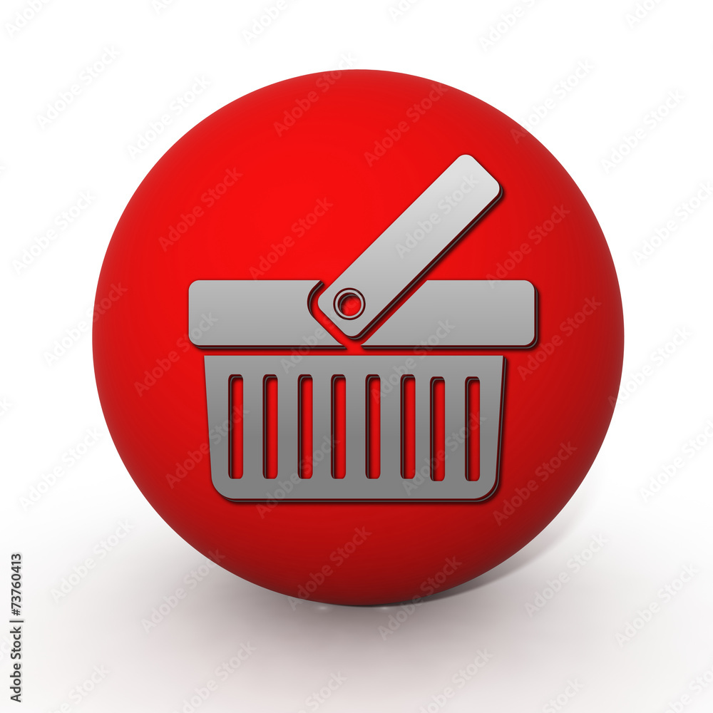 shopping cart circular icon on white background shopping cart circular icon on white background