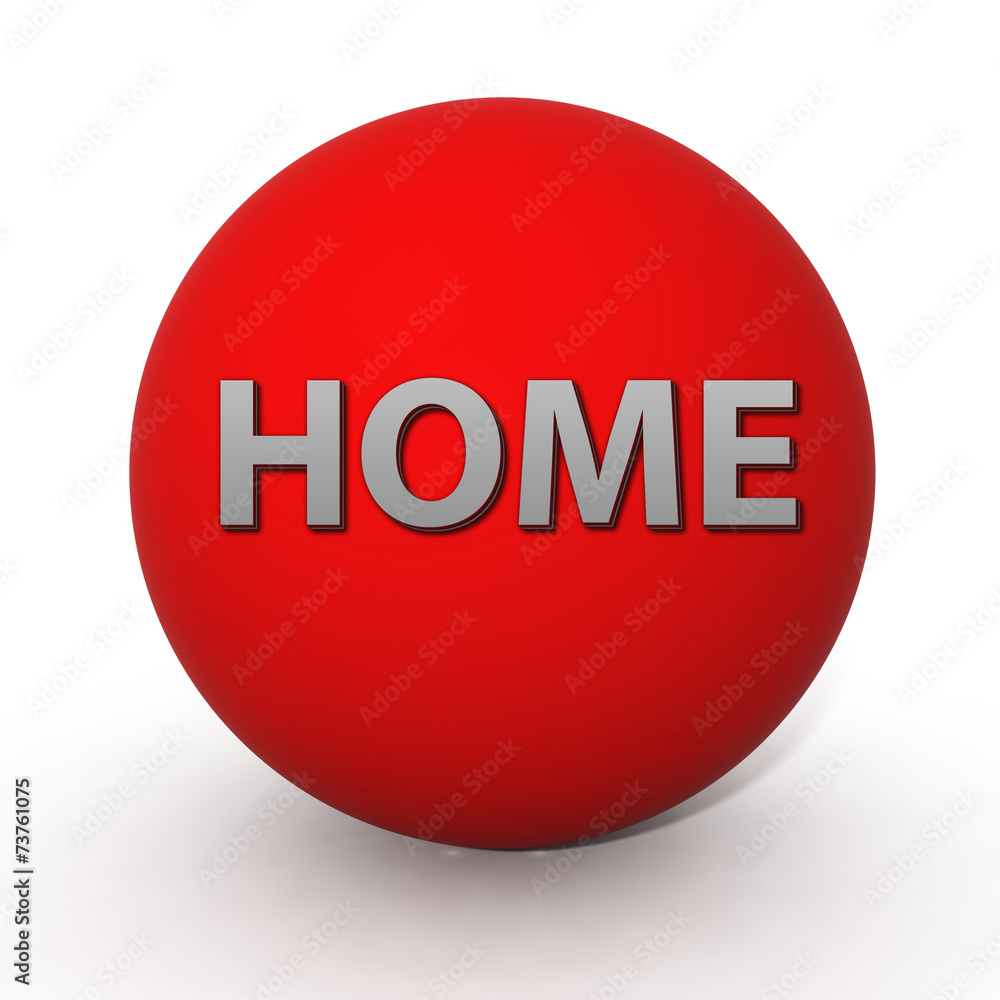 home circular icon on white background home circular icon on white background