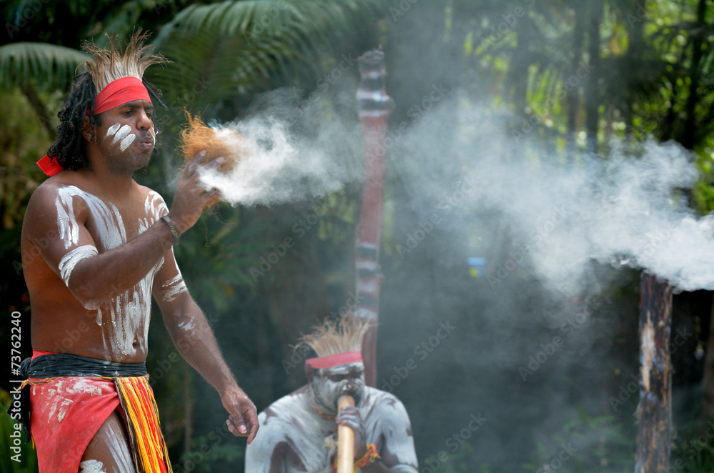 Aboriginal culture show in Queensland Australia
