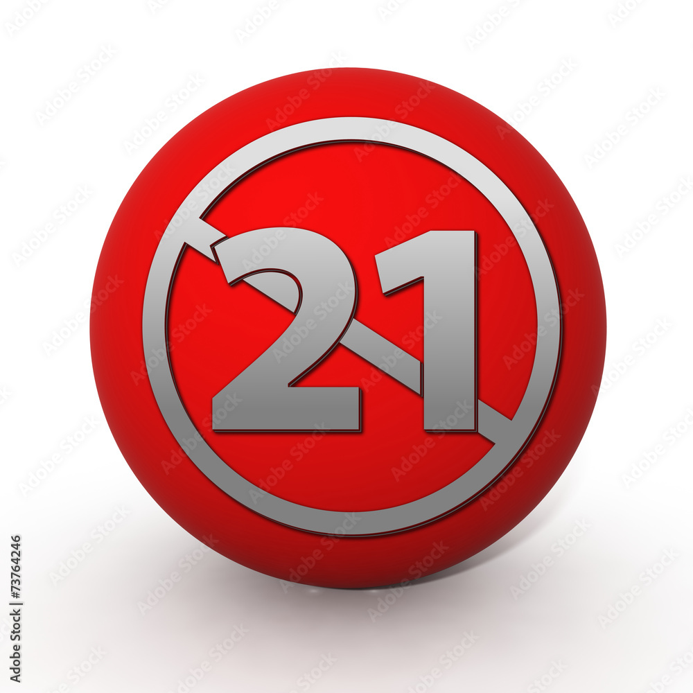 21 circular icon on white background 21 circular icon on white background