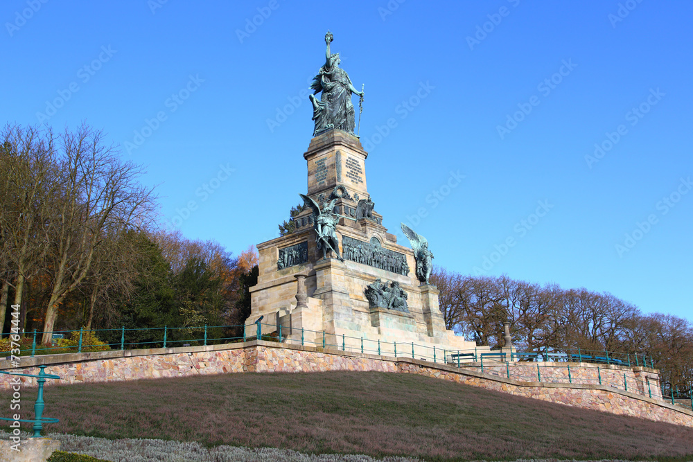 Rüdesheim, Niederwalddenkmal (November 2014) Rüdesheim, Niederwalddenkmal (November 2014)