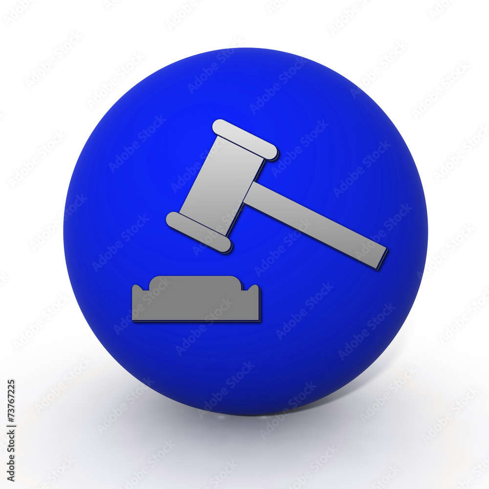 Auction circular icon on white background Auction circular icon on white background