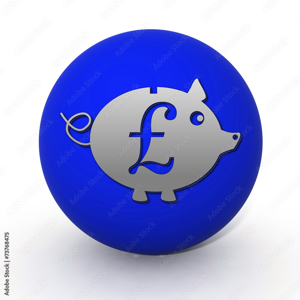 pound pig circular icon on white background pound pig circular icon on white background