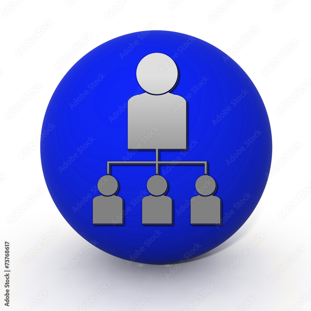 Hierarchy circular icon on white background Hierarchy circular icon on white background
