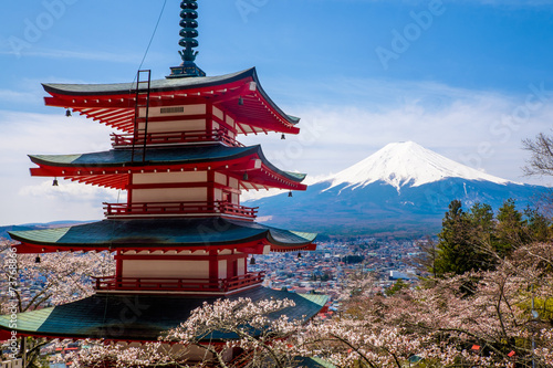 The mount Fuji, Japan #73768866